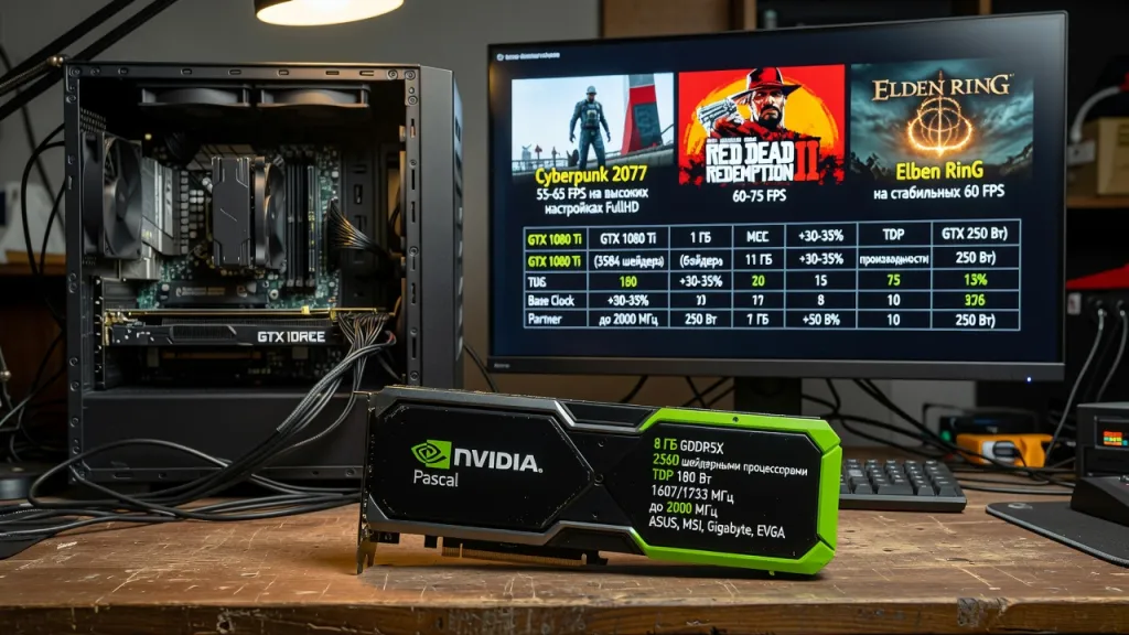 GTX 1080: плюсы, минусы и для кого подойдёт